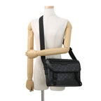 Louis Vuitton Shoulder Bag Monogram Eclipse Messenger Voyage PM Black — view 4