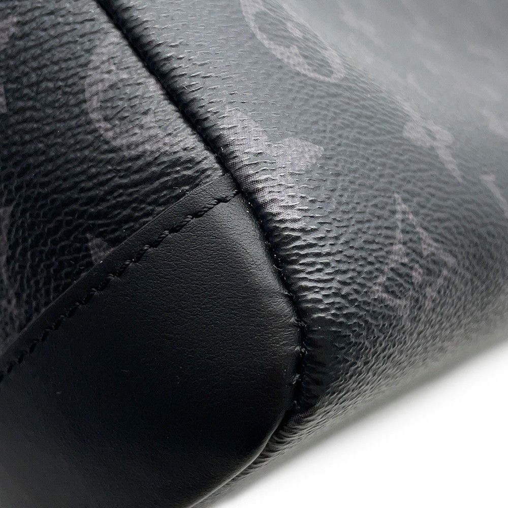 Louis Vuitton Shoulder Bag Monogram Eclipse Messenger Voyage PM Black — view 7