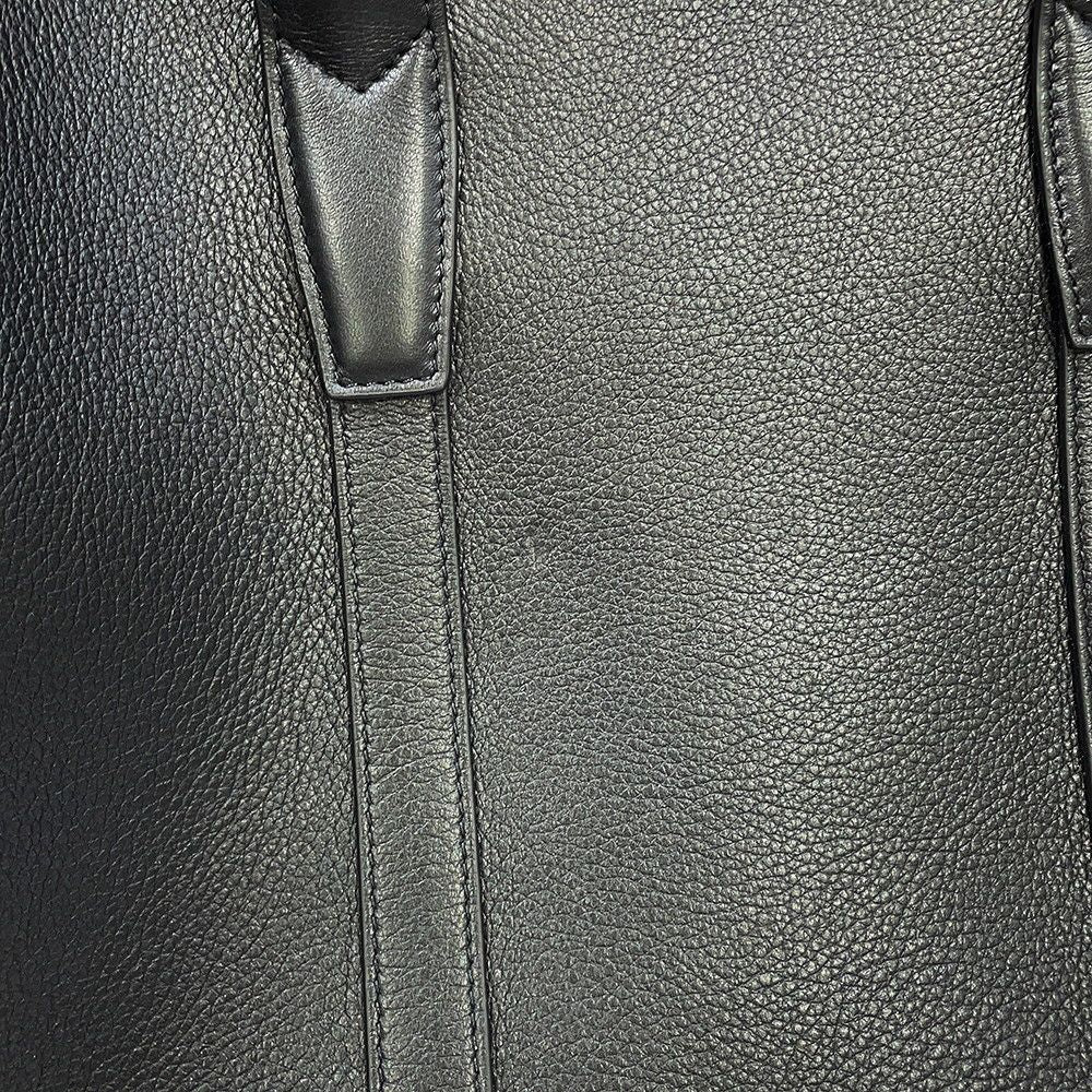 Celine Tote Cabas Marake Sapurkaf Leather Black 2-Way — view 9