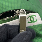 Chanel Backpack CC Logo Quilted Nylon — view 6