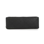 Chanel Chain Shoulder Bag Mini Quilted CC Logo Single Caviar Leather Black — view 3