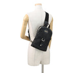 Gucci Belt Bag GG Nylon Off the Grid Ring Backpack Black — view 6