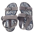Louis Vuitton Sandals Slippers Suede Leopard Print — view 4