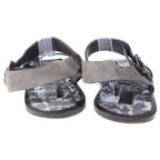 Louis Vuitton Sandals Slippers Suede Leopard Print — view 3