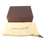 Louis Vuitton Monogram Suede High Heel Boots Black — view 6