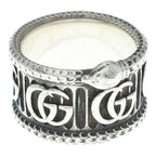 Gucci GG Marmont Snake Silver Ring — view 2