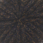 Prada Triangle Logo Melange Knit Bucket Hat Brown — view 5