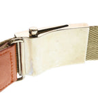 Prada Gacha Belt Silver Beige Orange — view 6