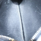 Saint Laurent Paris Front Logo Leather Fragment Card Case Black — view 5