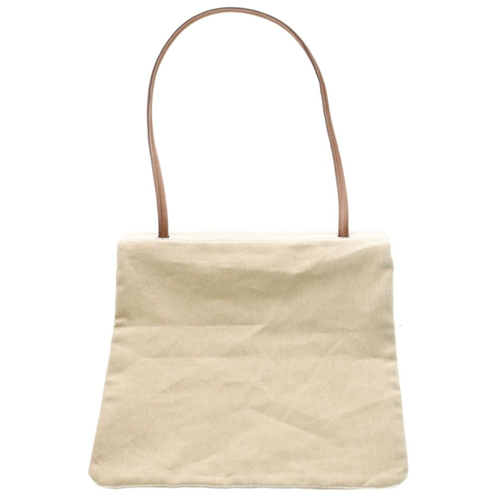 Hermes Sac Aline MM Toileche Blanc Shoulder Back Ivory — view 2