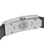 Hermes Kelly 2 Stainless Steel Quartz Analog Display White Dial Watch Handbag — view 5