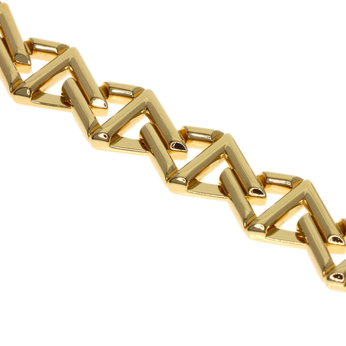 Louis Vuitton Braless LV Vault Curve PM 15 Bracelet 18k Yellow Gold — view 2