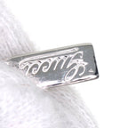 Gucci Logo Plate Bracelet 18k White Gold — view 9