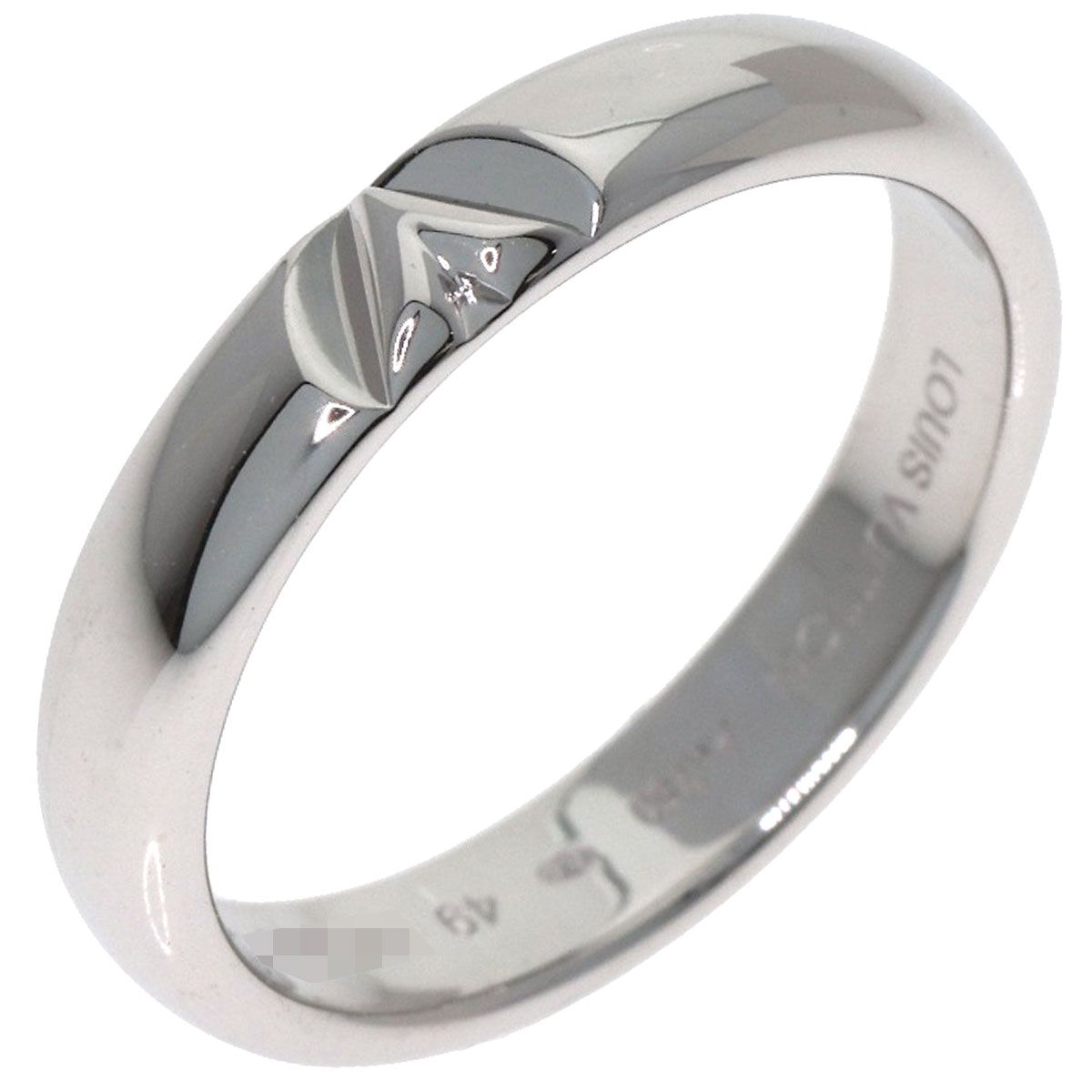 Louis Vuitton Marriage Ring LV Volt Multi 49 18k White Gold — view 2