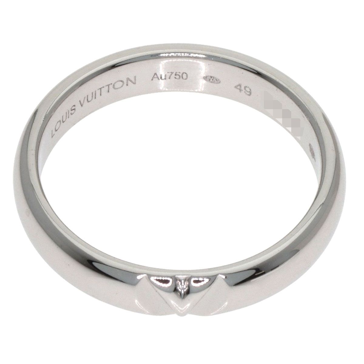 Louis Vuitton Marriage Ring LV Volt Multi 49 18k White Gold — view 5