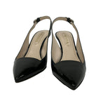 Prada Sandals 34 Dark Navy Black Leather — view 2