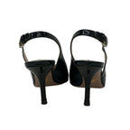 Prada Sandals 34 Dark Navy Black Leather — view 3