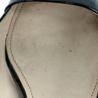 Prada Sandals 34 Dark Navy Black Leather — view 7