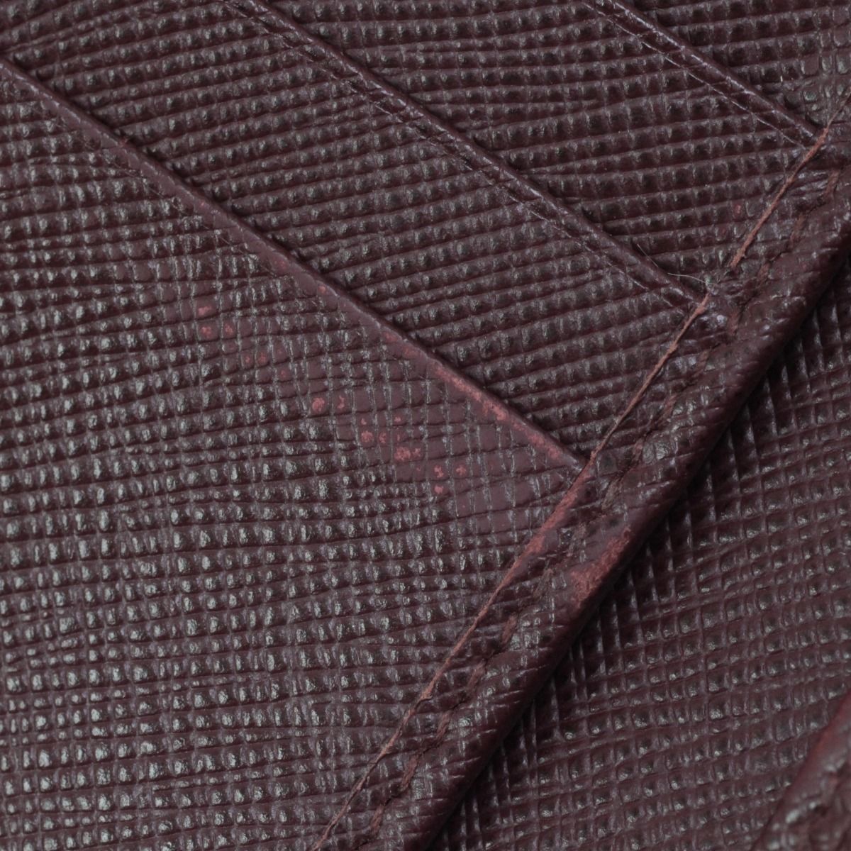Prada Bifold Billfold Navy Wallet — view 8