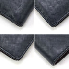Prada Bifold Billfold Navy Wallet — view 5
