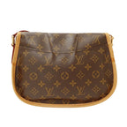 Louis Vuitton Shoulder Bag Monogram Canvas Menilmontan PM Brown Crossbody Flap — view 2