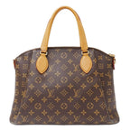 Louis Vuitton 2-Way Shoulder Bag Monogram Canvas Rivoli Mm Brown Handheld — view 2