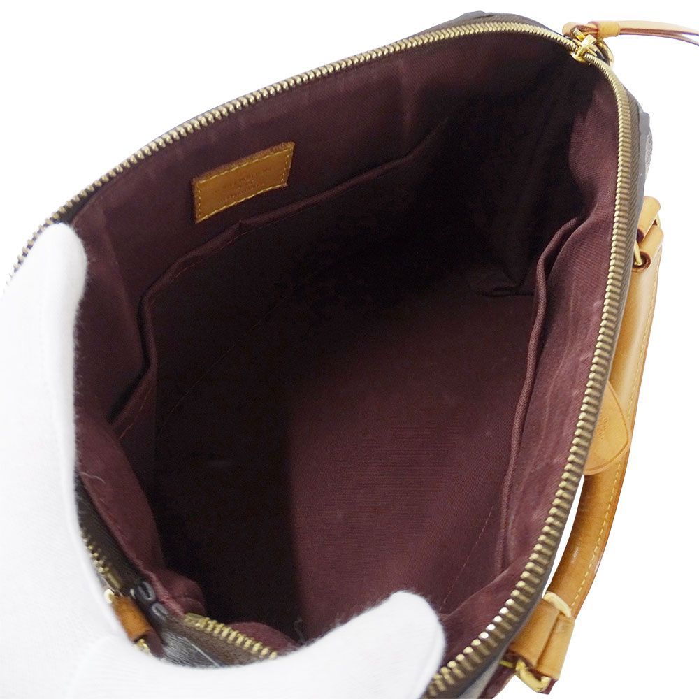 Louis Vuitton 2-Way Shoulder Bag Monogram Canvas Rivoli Mm Brown Handheld — view 6