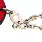 Hermes Bag Charm Ladybug Leather Red Black — view 6