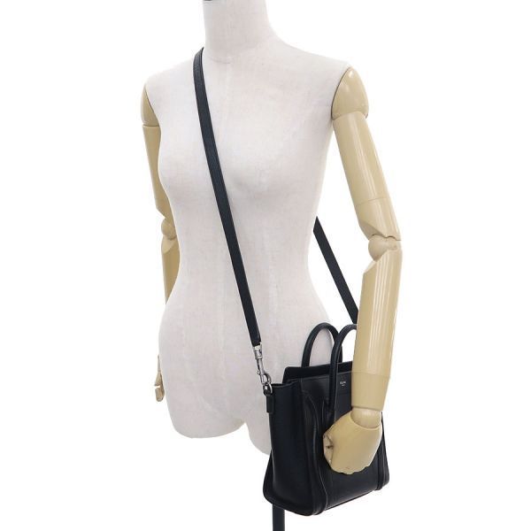 Celine Luggage Nano Handbag — view 9