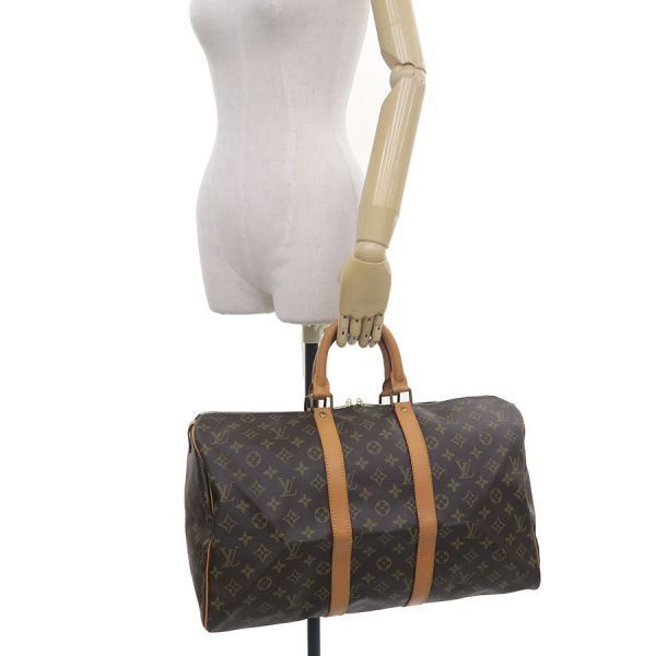 Louis Vuitton Monogram Keepall 45 Handbag — view 9