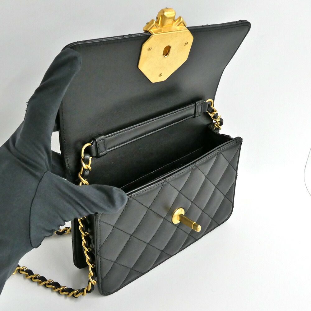 Chanel Evening Quilted Chain Shoulder Bag Cruise Collection — view 5