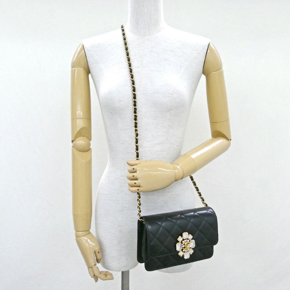 Chanel Evening Quilted Chain Shoulder Bag Cruise Collection — view 9
