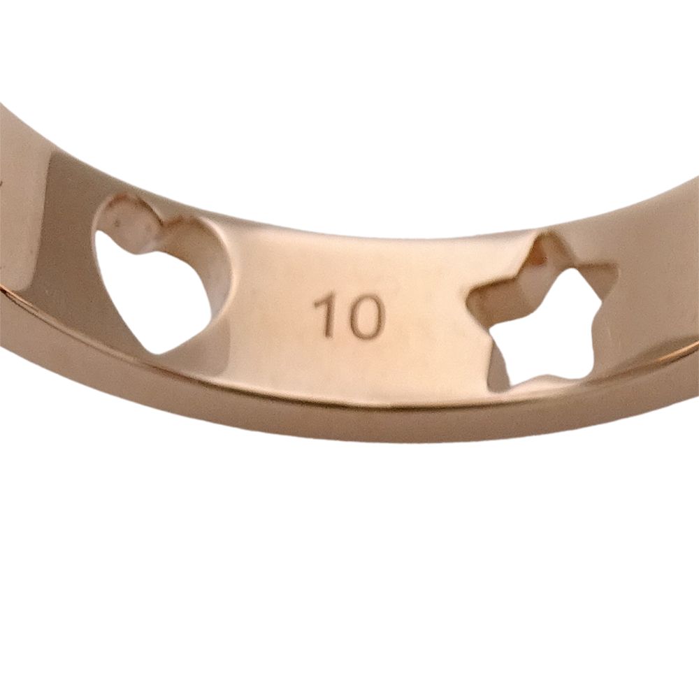 Gucci Ring Icon Heart Star Pink Gold — view 7