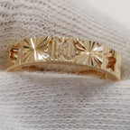 Gucci Ring Icon Heart Star Pink Gold