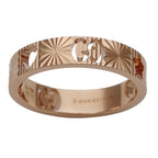 Gucci Ring Icon Heart Star Pink Gold