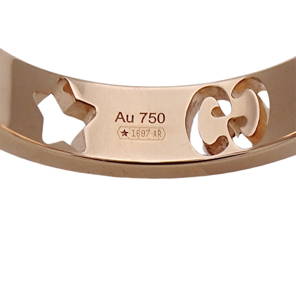 Gucci Ring Icon Heart Star Pink Gold — view 8