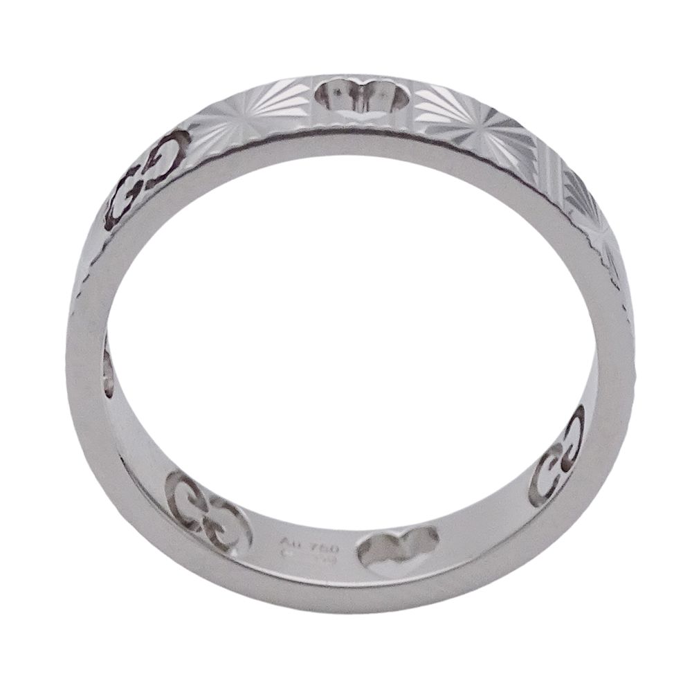 Gucci Ring Icon Heart White Gold — view 4