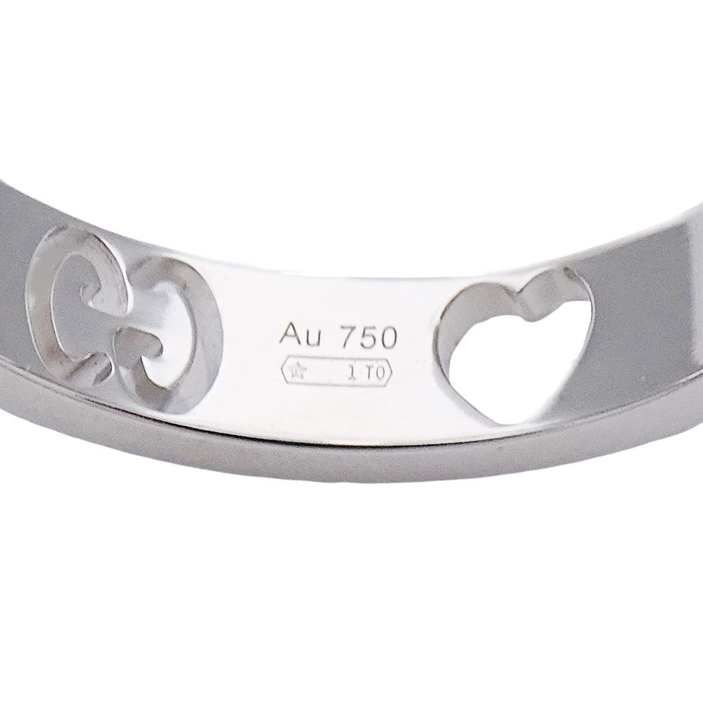 Gucci Ring Icon Heart White Gold — view 6