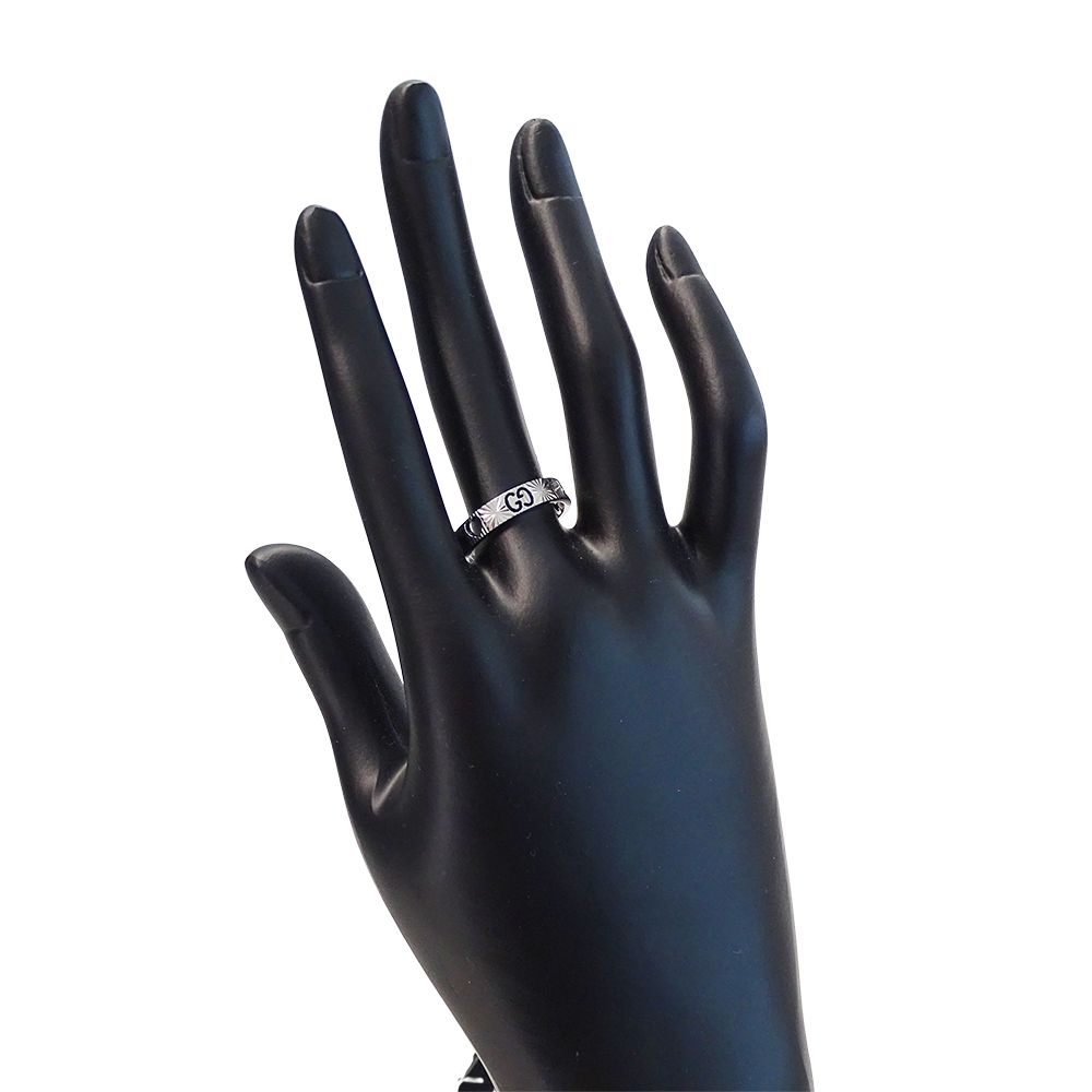 Gucci Ring Icon Heart White Gold — view 9