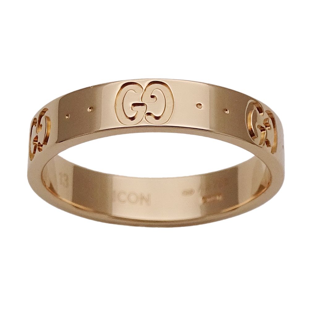 Gucci Ring Icon Slim Pink Gold — view 2