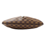 Louis Vuitton Damier Shoulder Bag Blue Bloomsbury PM Brown — view 3