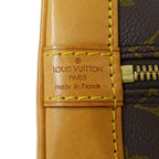 Louis Vuitton Bag Monogram Handbag Alma Brown — view 6