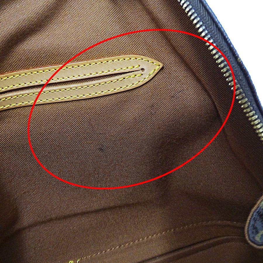 Louis Vuitton Bag Monogram Handbag Alma Brown — view 7
