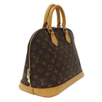 Louis Vuitton Bag Monogram Handbag Alma Brown — view 4