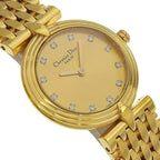 Dior Gold Plated Quartz Analog Display Dial Watch — view 3