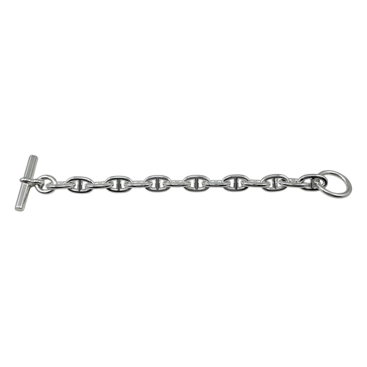 Hermes Bracelet Chaine D'ancre MM 014 14 Links Silver — view 2