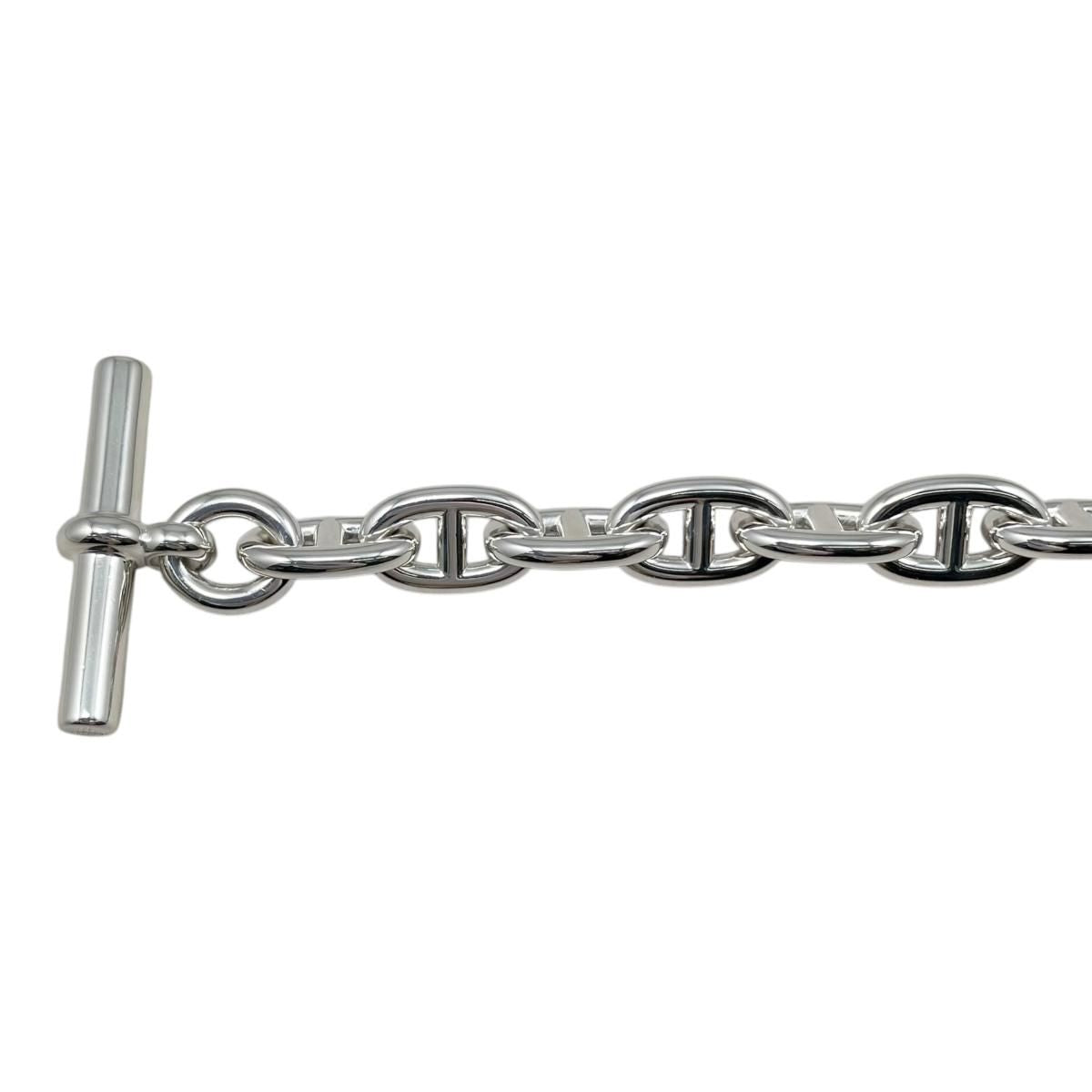 Hermes Bracelet Chaine D'ancre MM 014 14 Links Silver — view 3