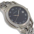 Gucci Stainless Steel Black Quartz Analog Display Dial Watch — view 3