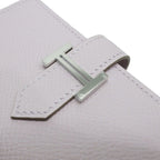 Hermes Bearn Mini Bifold Wallet Mauveper Epsom — view 8