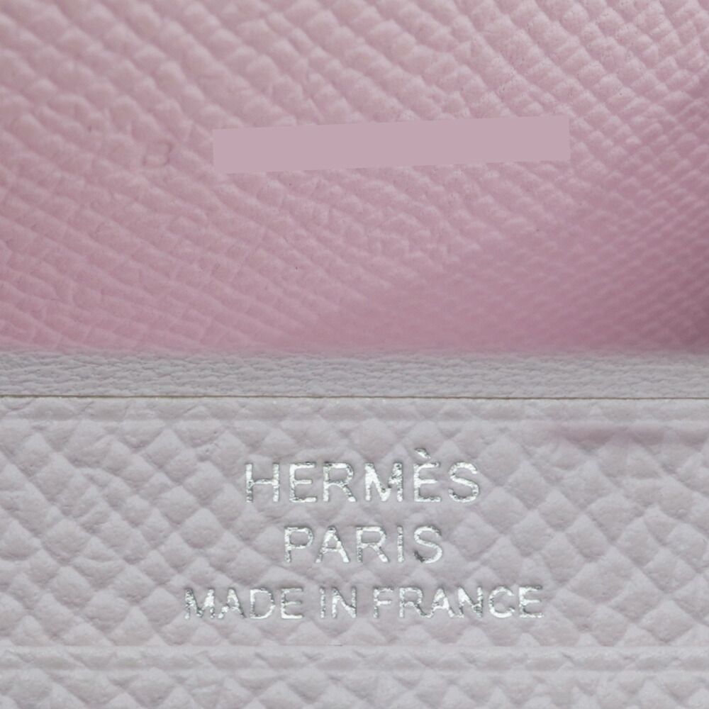 Hermes Bearn Mini Bifold Wallet Mauveper Epsom — view 6